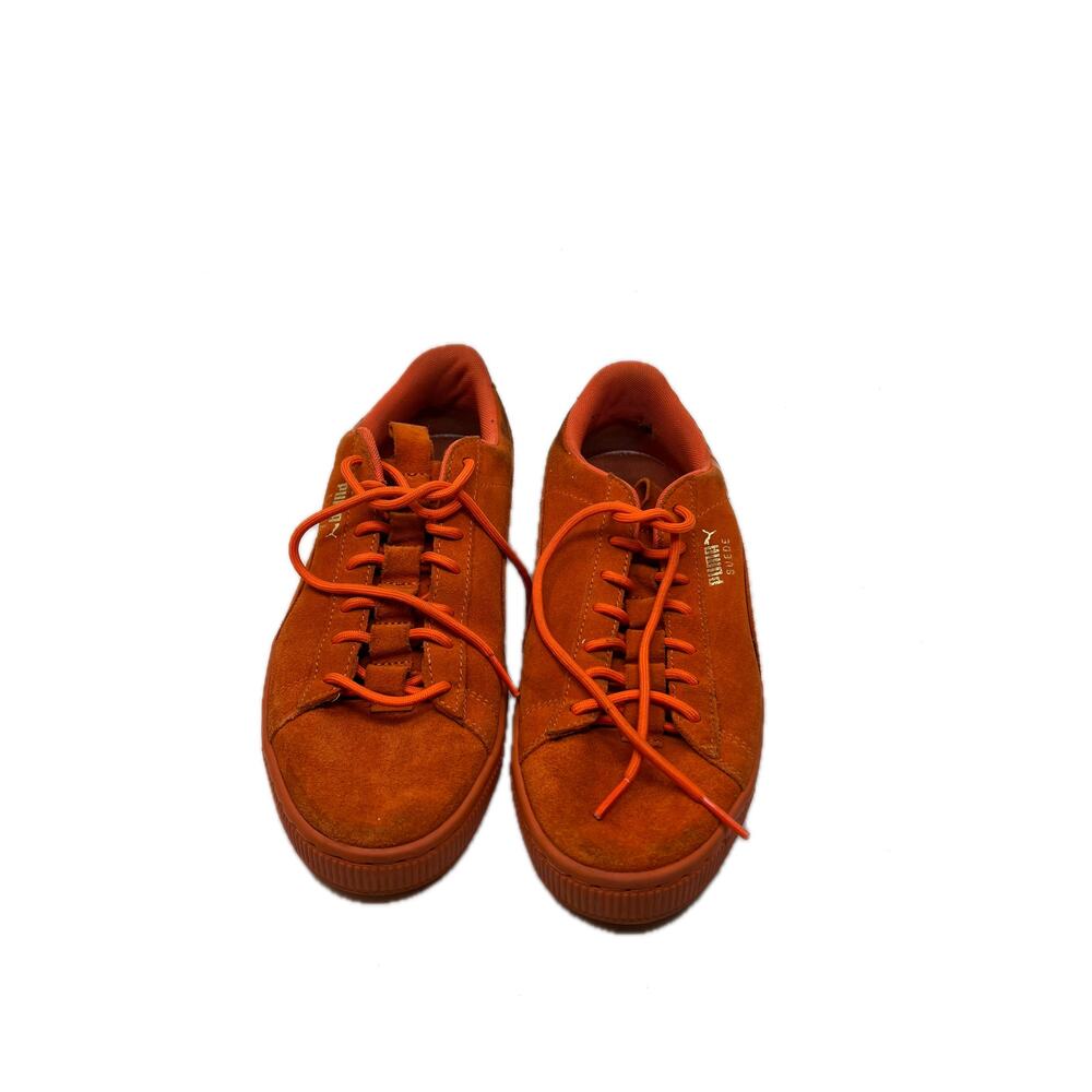 Puma Orange Athletic Shoes